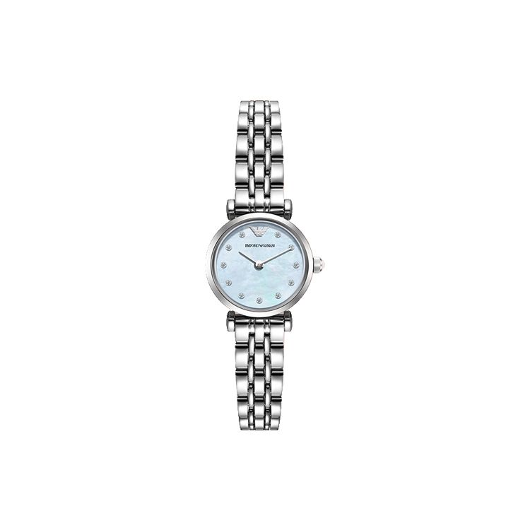 Emporio Armani Quartz Watch Stainless Steel Band Mother Of Pearl Dial Fashion Simple With Diamonds Women watches Silver AR1961-CLG Regular Watch Box
Emporio Armani Quartz Watch Stainless Steel Band Mother Of Pearl Dial Fashion Simple With Diamonds Women watches Silver AR1961-CLG Regular Watch Box