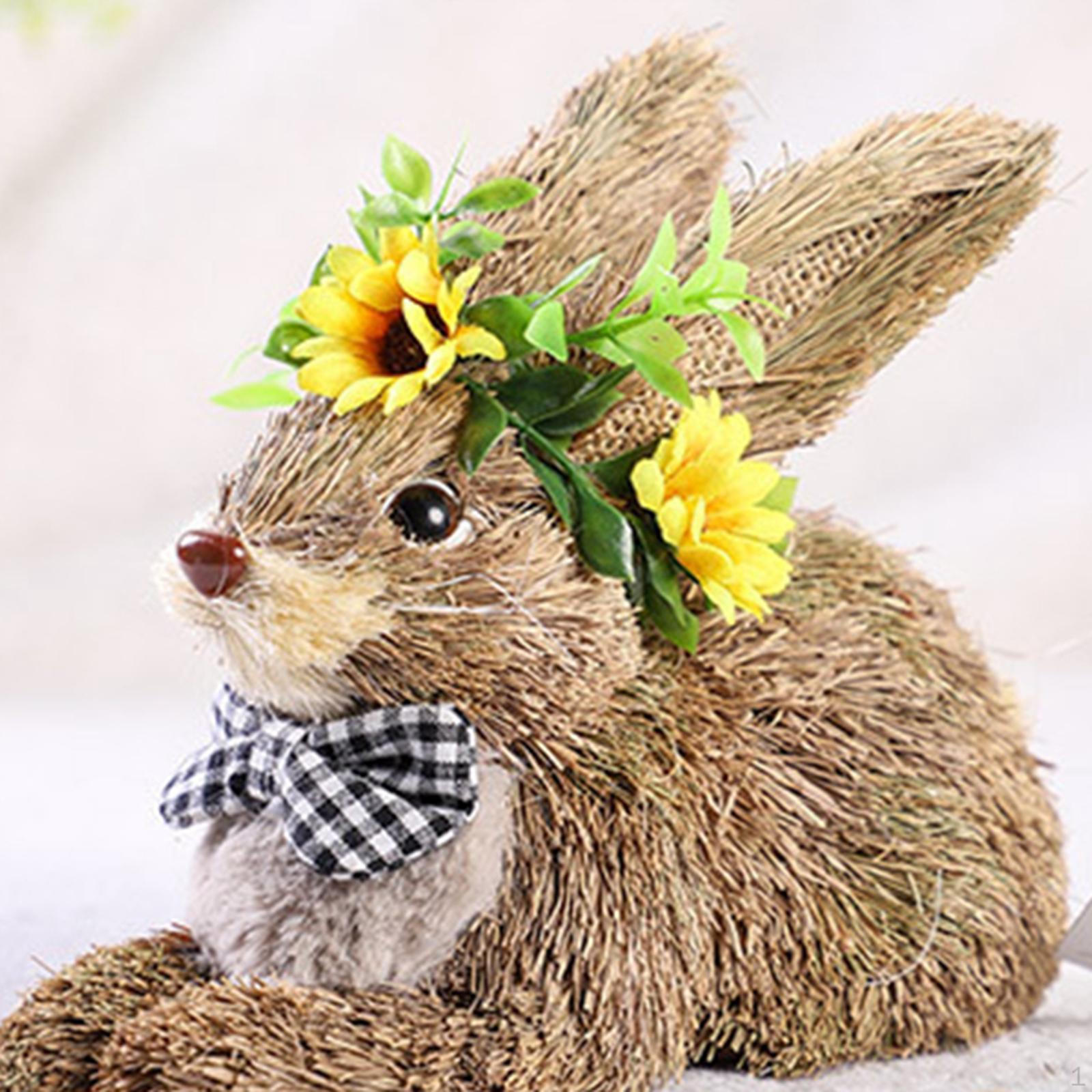 Easter Statue, Sculpture Crafts Decorative Animal Model Art Papyrus Bunny Figurine for Dining Room
Easter Statue, Sculpture Crafts Decorative Animal Model Art Papyrus Bunny Figurine for Dining Room