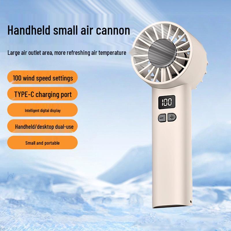 JK107 Handheld Fan: Ultra-long Battery, Powerful Cooling, 100-Speed Adjustable, Ice-Feeling Breeze, Durable Design. Not Specified
JK107 Handheld Fan: Ultra-long Battery, Powerful Cooling, 100-Speed Adjustable, Ice-Feeling Breeze, Durable Design. Not Specified