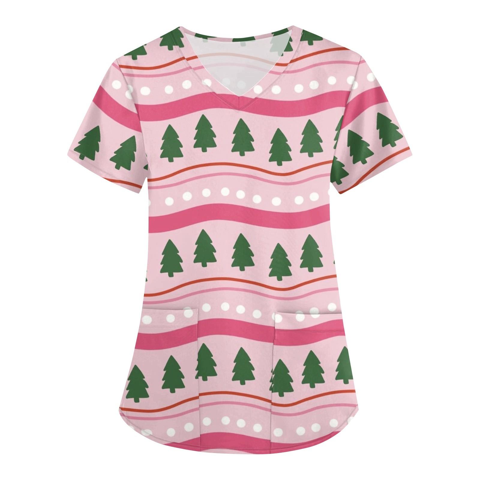 Жіноча робоча форма з принтом на Хеллоуїн, захисна робоча форма з V-подібним вирізом і кишенею L рожевий
Жіноча робоча форма з принтом на Хеллоуїн, захисна робоча форма з V-подібним вирізом і кишенею L рожевий