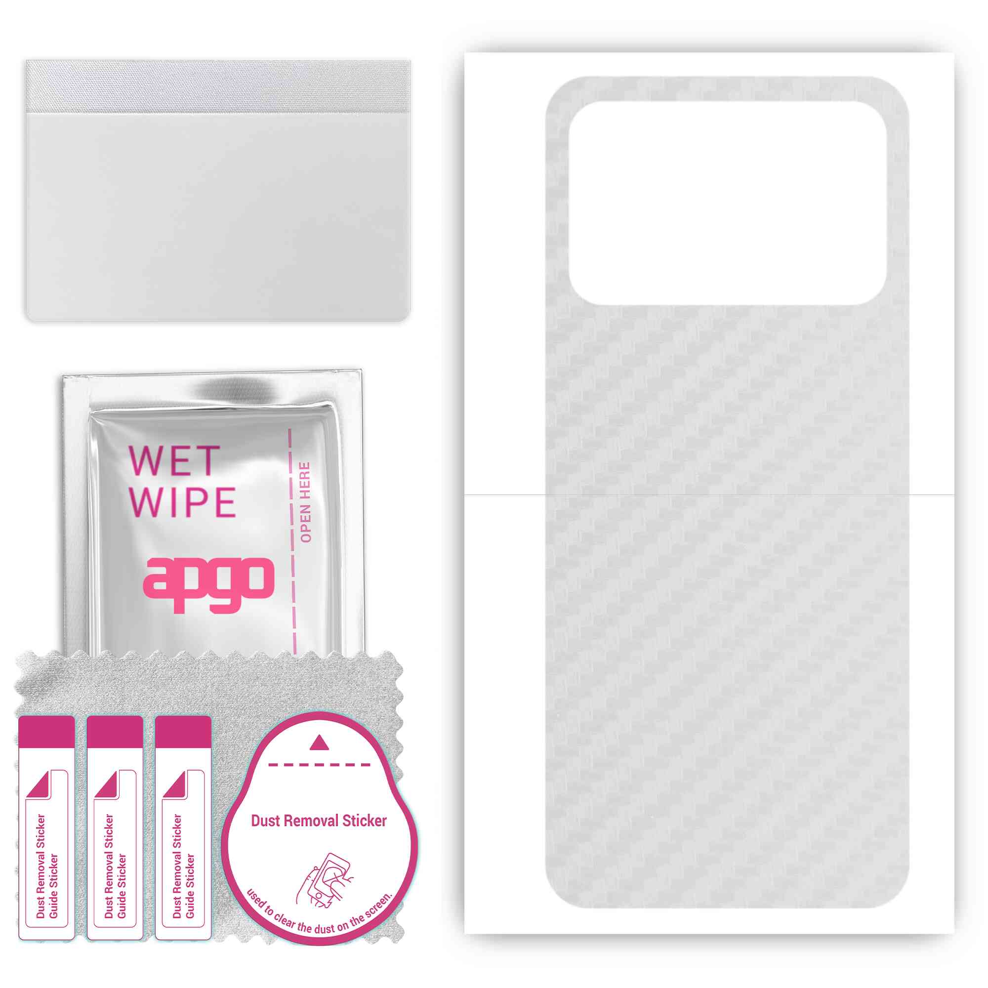 apgo Protective Skin Sticker for the back compatible with Xiaomi Poco C40, Wrap Film, Foil, Vinyl - Pattern Transparent Carbon
apgo Protective Skin Sticker for the back compatible with Xiaomi Poco C40, Wrap Film, Foil, Vinyl - Pattern Transparent Carbon