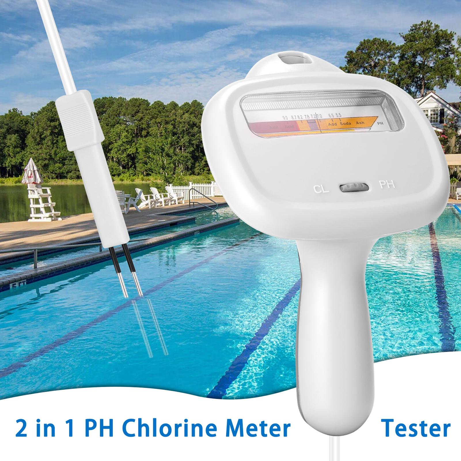 PC102C Swimming Pool Water Quality Tester Portable PH Test Pen CL2 Chlorine Detector Chlorine Meters PH Tester 2-in-1 Tester
PC102C Swimming Pool Water Quality Tester Portable PH Test Pen CL2 Chlorine Detector Chlorine Meters PH Tester 2-in-1 Tester