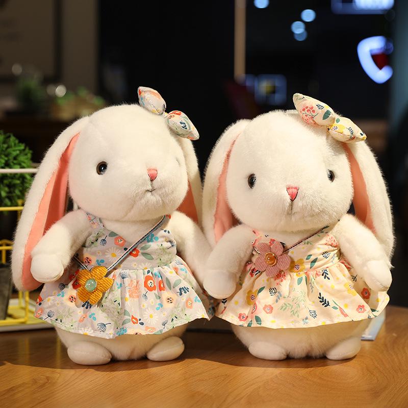 Pastoral Little Rabbit Plush Doll in Dress - Cute Rabbit Gift for Girls Birthdays 25cm
Pastoral Little Rabbit Plush Doll in Dress - Cute Rabbit Gift for Girls Birthdays 25cm