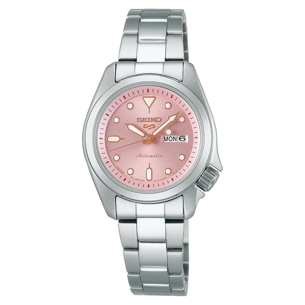 Жіночий механічний автоматичний годинник Seiko 5 Sports SRRA003 28 мм Мідно-рожевий циферблат Нержавіюча сталь
Жіночий механічний автоматичний годинник Seiko 5 Sports SRRA003 28 мм Мідно-рожевий циферблат Нержавіюча сталь