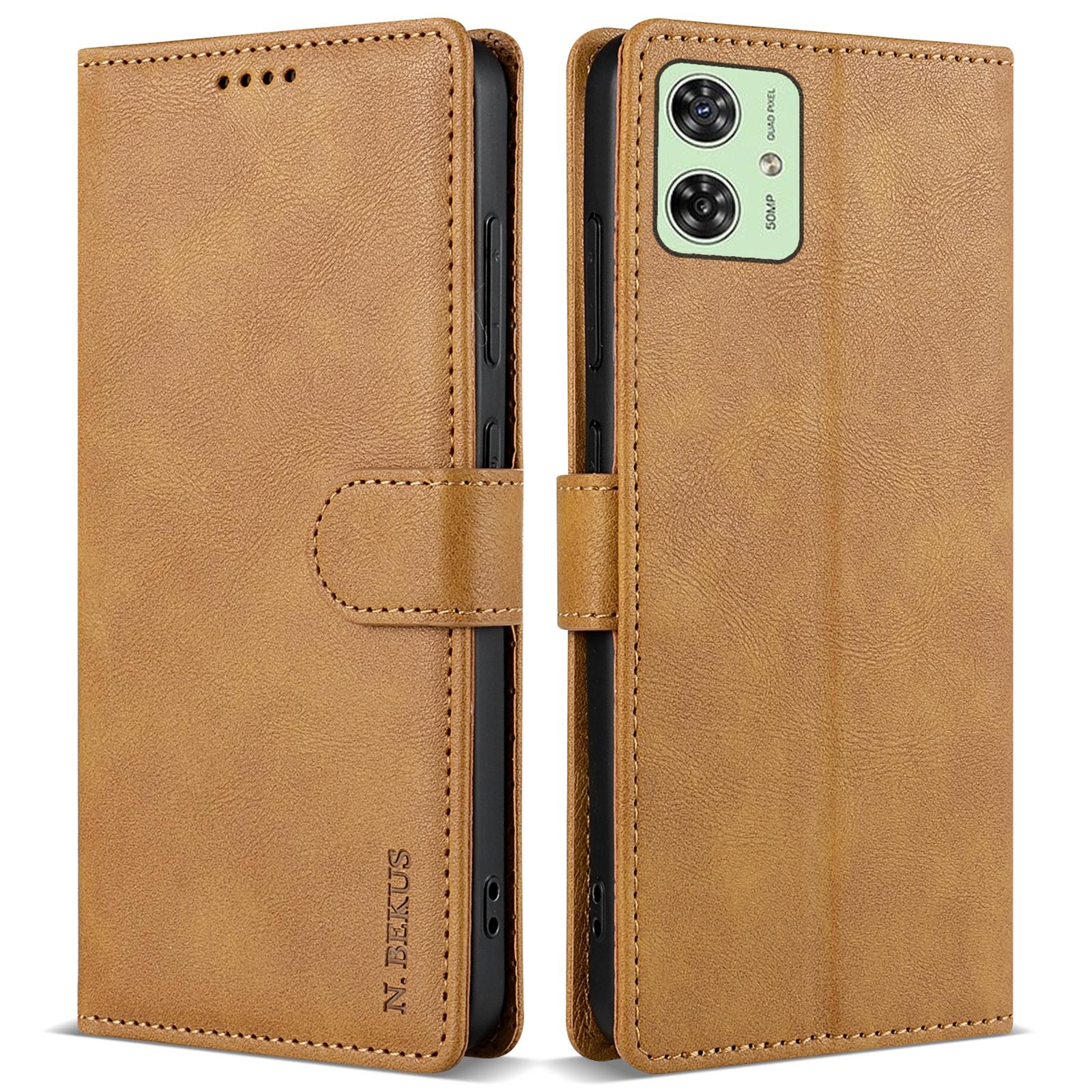 For Motorola Moto G14 4G Case Leather Protective Phone Cover with Wallet Card Holder Brown
For Motorola Moto G14 4G Case Leather Protective Phone Cover with Wallet Card Holder Brown