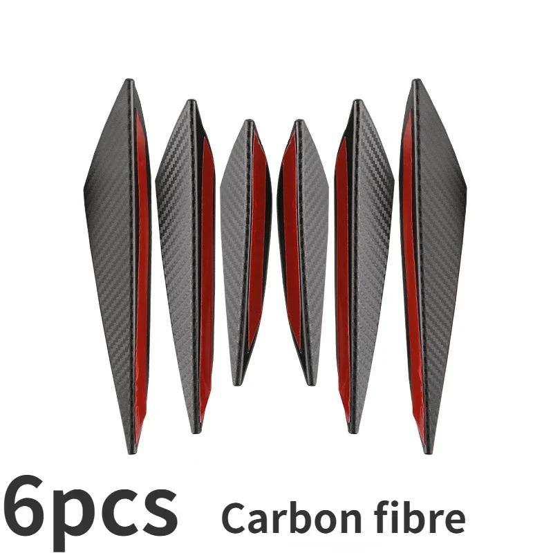 4/6PCS Carbon Fiber Universal Front Bumper Lip Diffuser Splitter Fins Body Spoiler Canards Valence Chin Car Tuning Canard Decor темно-сірий колір
4/6PCS Carbon Fiber Universal Front Bumper Lip Diffuser Splitter Fins Body Spoiler Canards Valence Chin Car Tuning Canard Decor темно-сірий колір