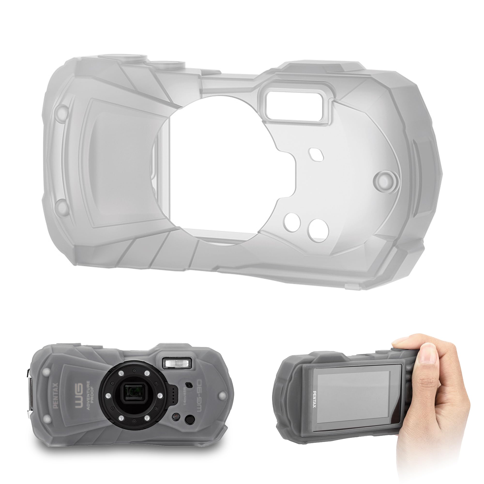 Защитный чехол JJC Силиконовый чехол Совместим с камерами Ricoh PENTAX Устойчив к царапинам Ударопрочный Устойчив к царапинам Пылезащитный Винт для вспышки
Защитный чехол JJC Силиконовый чехол Совместим с камерами Ricoh PENTAX Устойчив к царапинам Ударопрочный Устойчив к царапинам Пылезащитный Винт для вспышки
