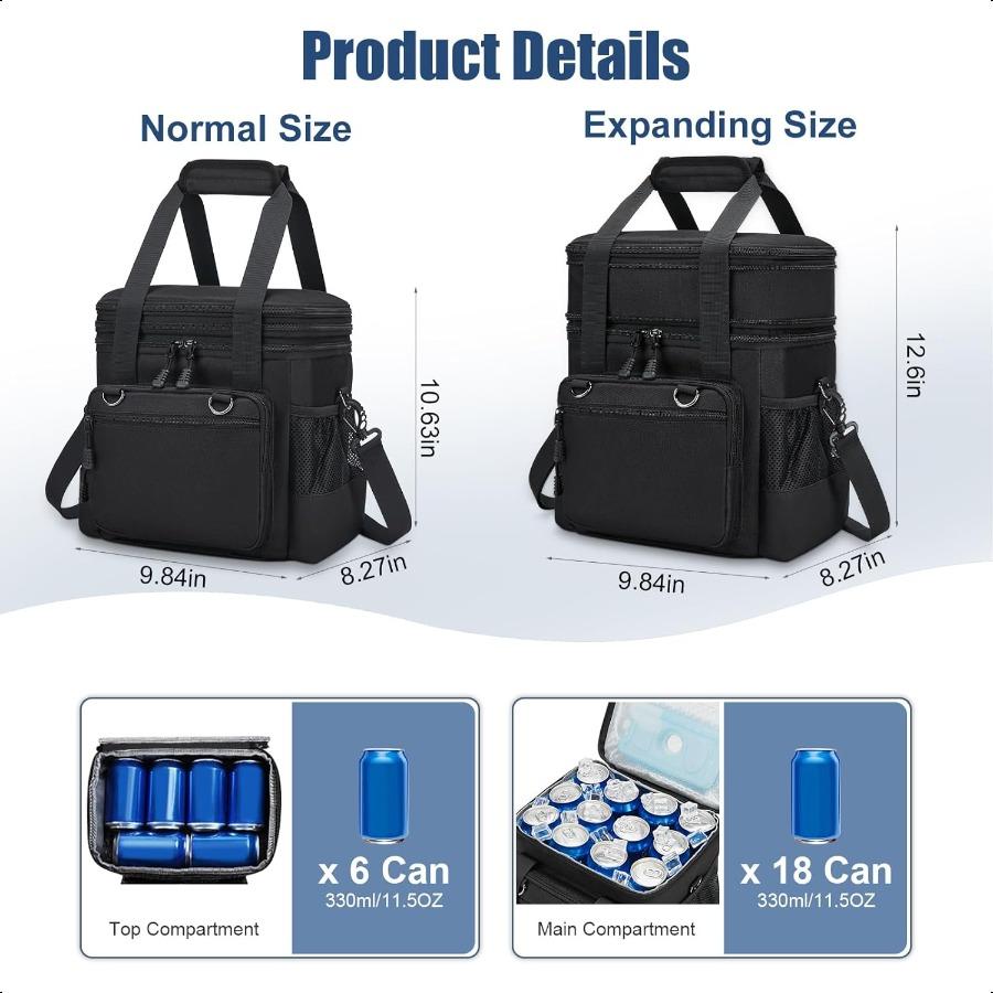 Изолированный ланч-бокс для мужчин и женщин: Многоразовая сумка для ланча для работы, офиса, однодневной поездки, пикника, пляжа, герметичная сумка-холодильник, сумка-тоут, органайзер United States
Изолированный ланч-бокс для мужчин и женщин: Многоразовая сумка для ланча для работы, офиса, однодневной поездки, пикника, пляжа, герметичная сумка-холодильник, сумка-тоут, органайзер United States