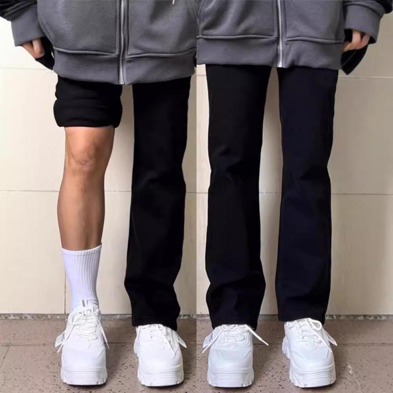 Autumn Plus Size Black Straight Leg Jeans for Women - Slimming and Loose Fit for Pear-Shaped Bodies with Narrow and Wide Leg Options XL
Autumn Plus Size Black Straight Leg Jeans for Women - Slimming and Loose Fit for Pear-Shaped Bodies with Narrow and Wide Leg Options XL