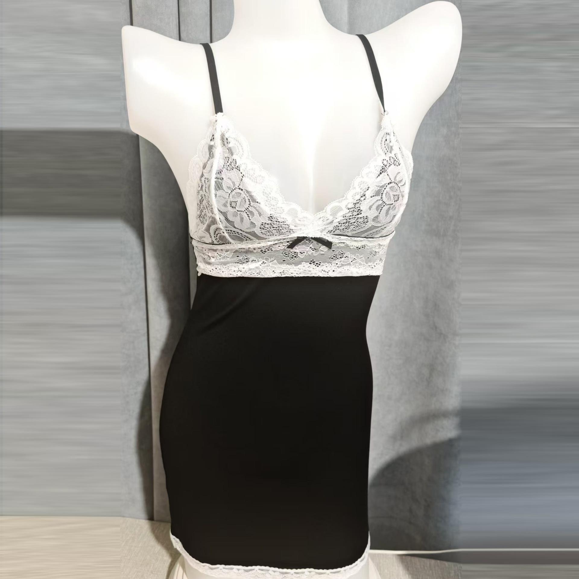 Сексуальная ночная сорочка большого размера из хлопка с подушечками, с глубоким V-образным вырезом, бантом, боковым разрезом, на тонких бретелях для женщин M
Сексуальная ночная сорочка большого размера из хлопка с подушечками, с глубоким V-образным вырезом, бантом, боковым разрезом, на тонких бретелях для женщин M