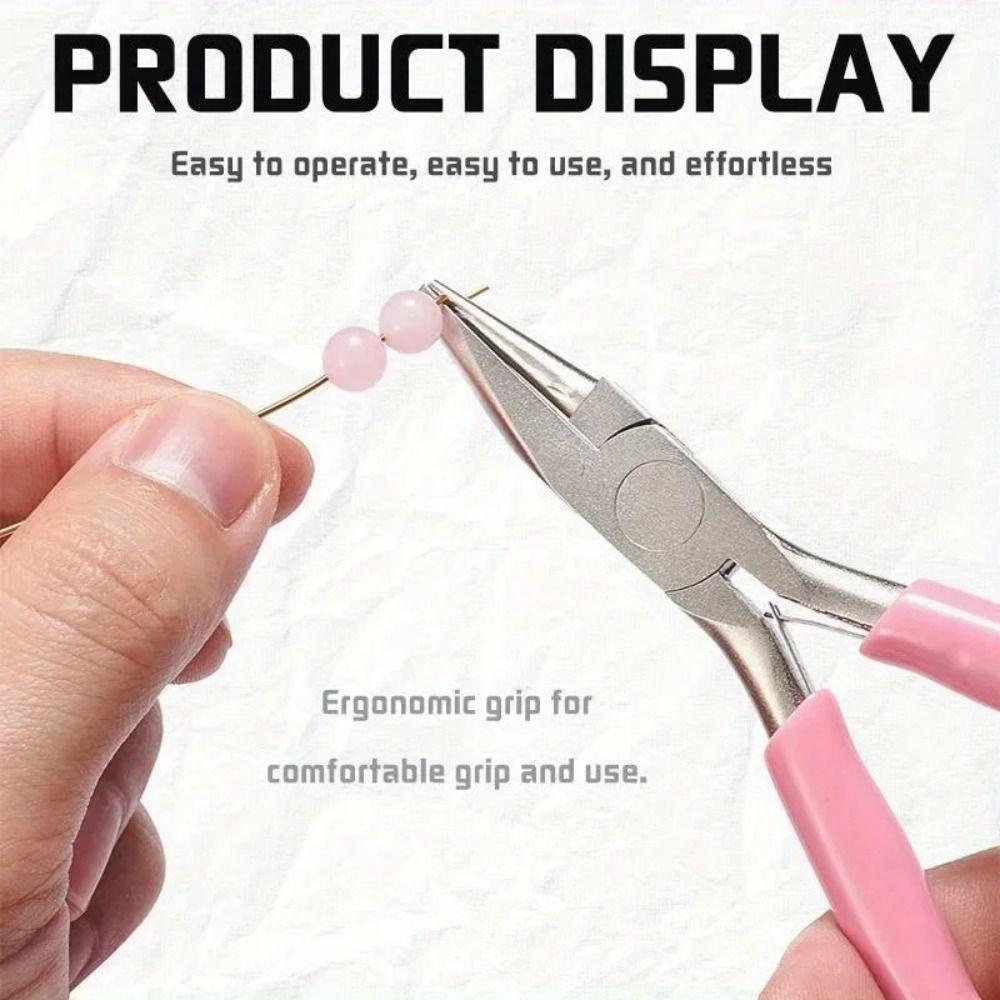 2 PCS Concave Pliers Beading Pliers Precision Jewelry Repair Pliers Durable Jewelry Pliers Craft розовый
2 PCS Concave Pliers Beading Pliers Precision Jewelry Repair Pliers Durable Jewelry Pliers Craft розовый