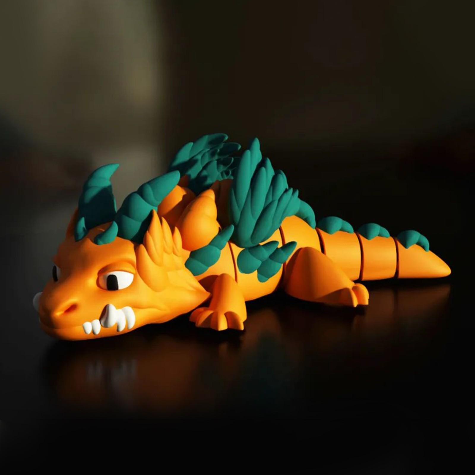 Игрушка-модель Злого Дракона с подвижными суставами, напечатанная на 3D-принтере One Size
Игрушка-модель Злого Дракона с подвижными суставами, напечатанная на 3D-принтере One Size