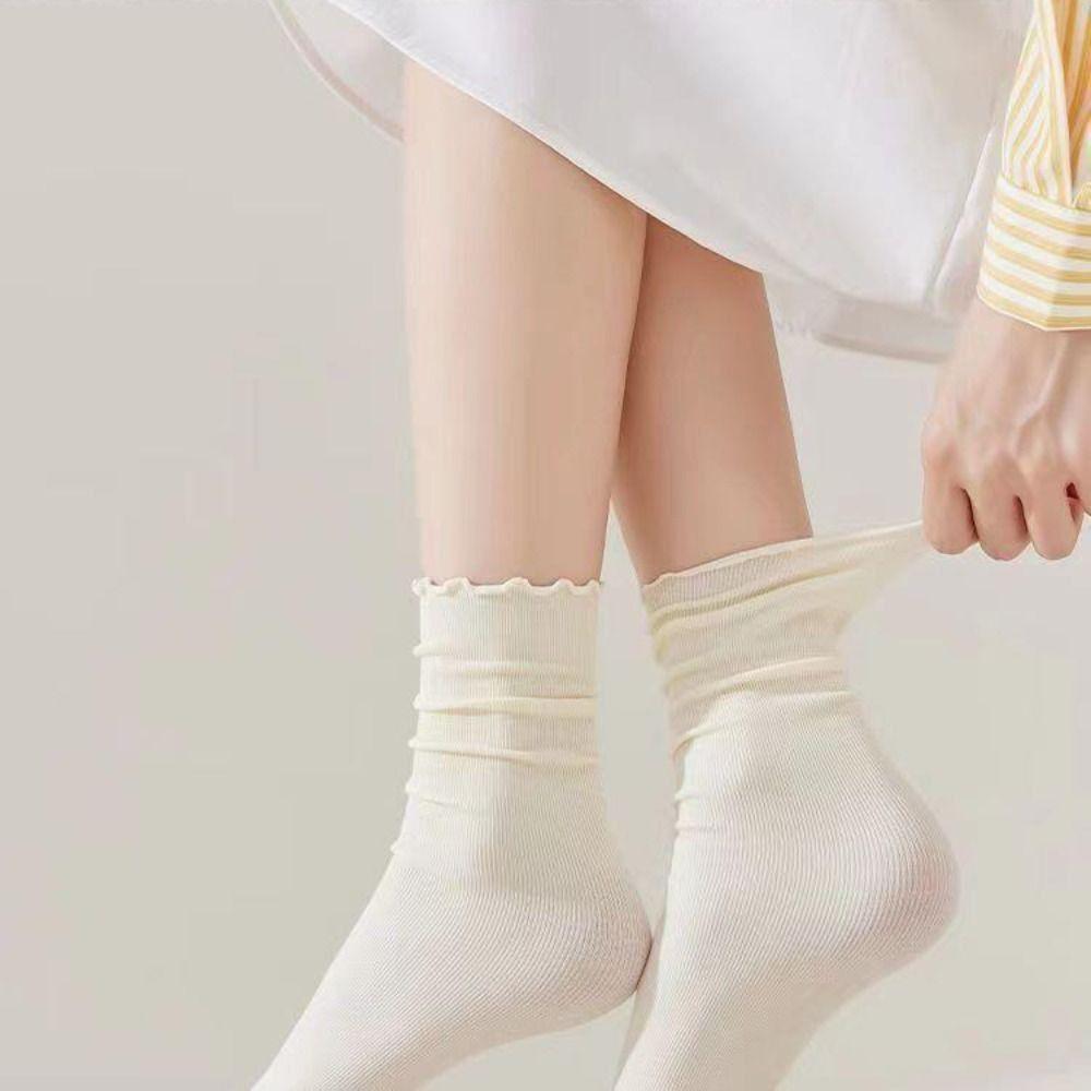 5 Pairs Solid Color Korean Tube Socks Hosiery Harajuku Pile Sock Women Short Socks Women разноцветный
5 Pairs Solid Color Korean Tube Socks Hosiery Harajuku Pile Sock Women Short Socks Women разноцветный