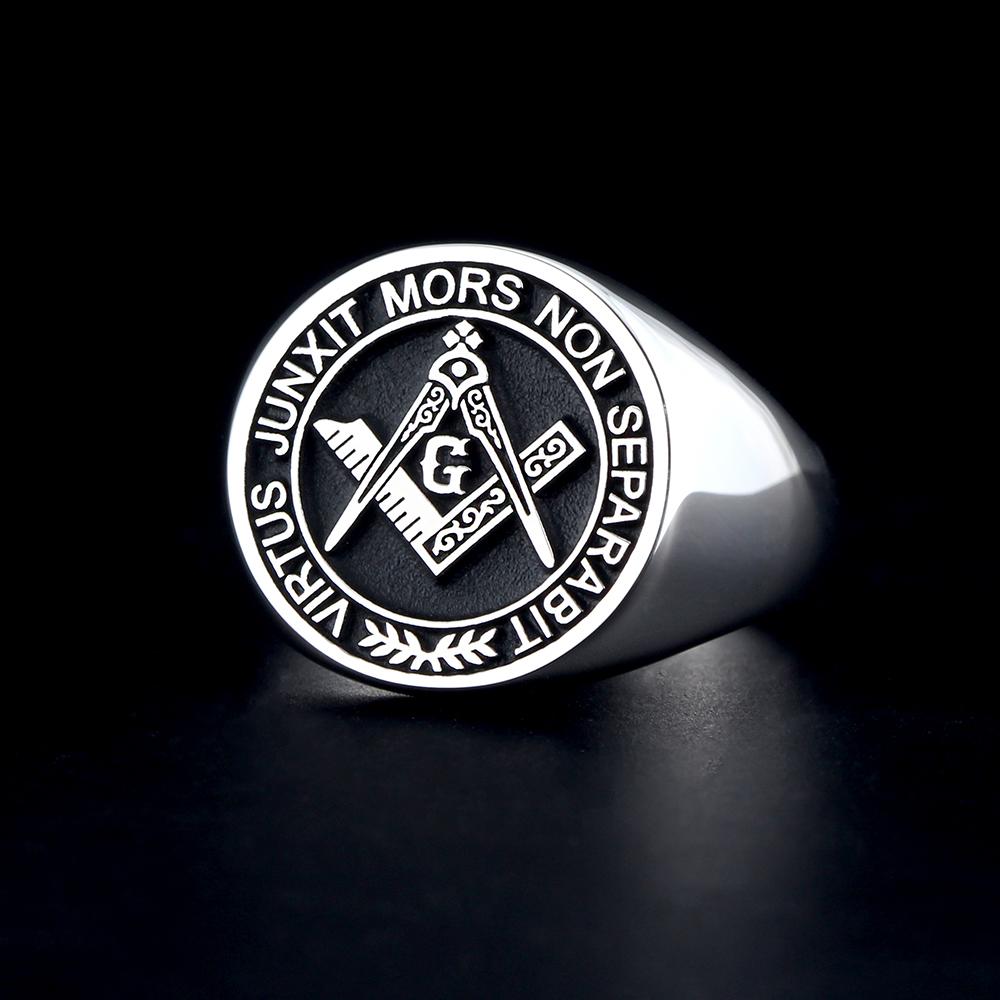 Scottish Rite Freemasonry Virtus Junxit Mors Non Separabit Sterling Silver Ring 13
Scottish Rite Freemasonry Virtus Junxit Mors Non Separabit Sterling Silver Ring 13