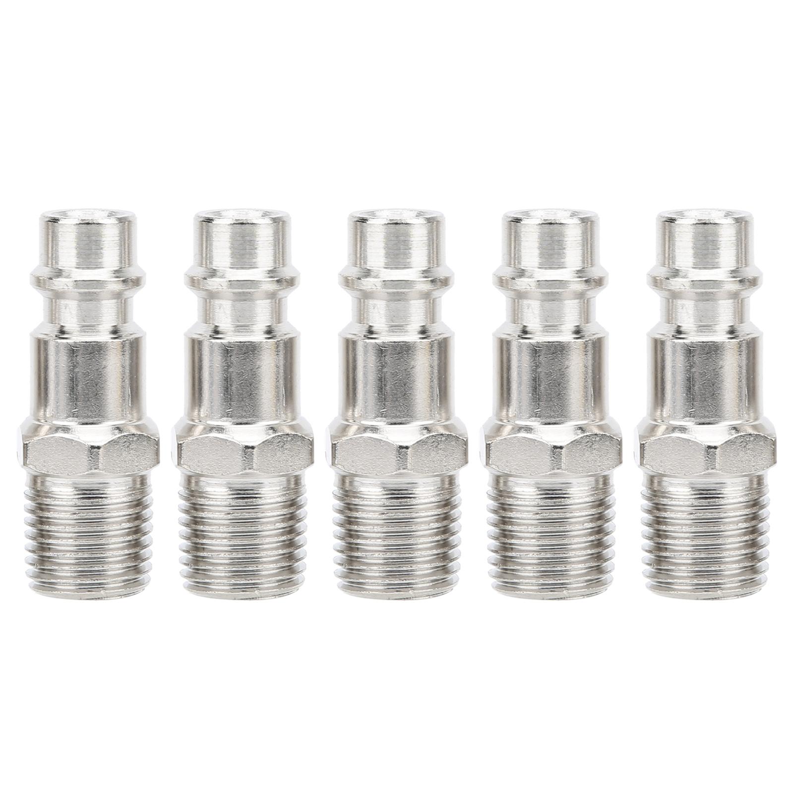 5Pcs Pneumatic Tool Connector European Style Plug Industrial Air Fitting Compressor Accessories
5Pcs Pneumatic Tool Connector European Style Plug Industrial Air Fitting Compressor Accessories