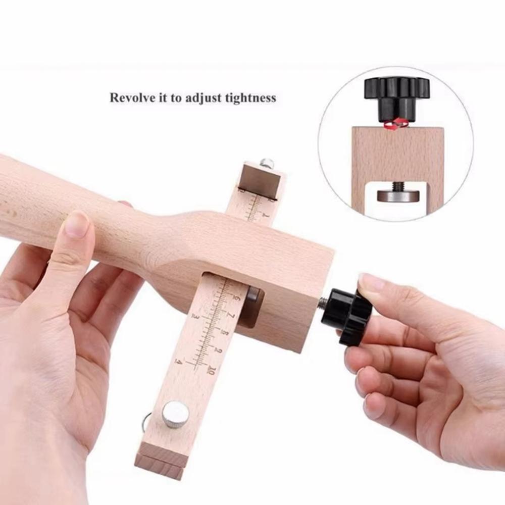 Leather Belt Cutter Adjustable Thickness Wooden Leather Strap Rope Cutting Tool Type A
Leather Belt Cutter Adjustable Thickness Wooden Leather Strap Rope Cutting Tool Type A