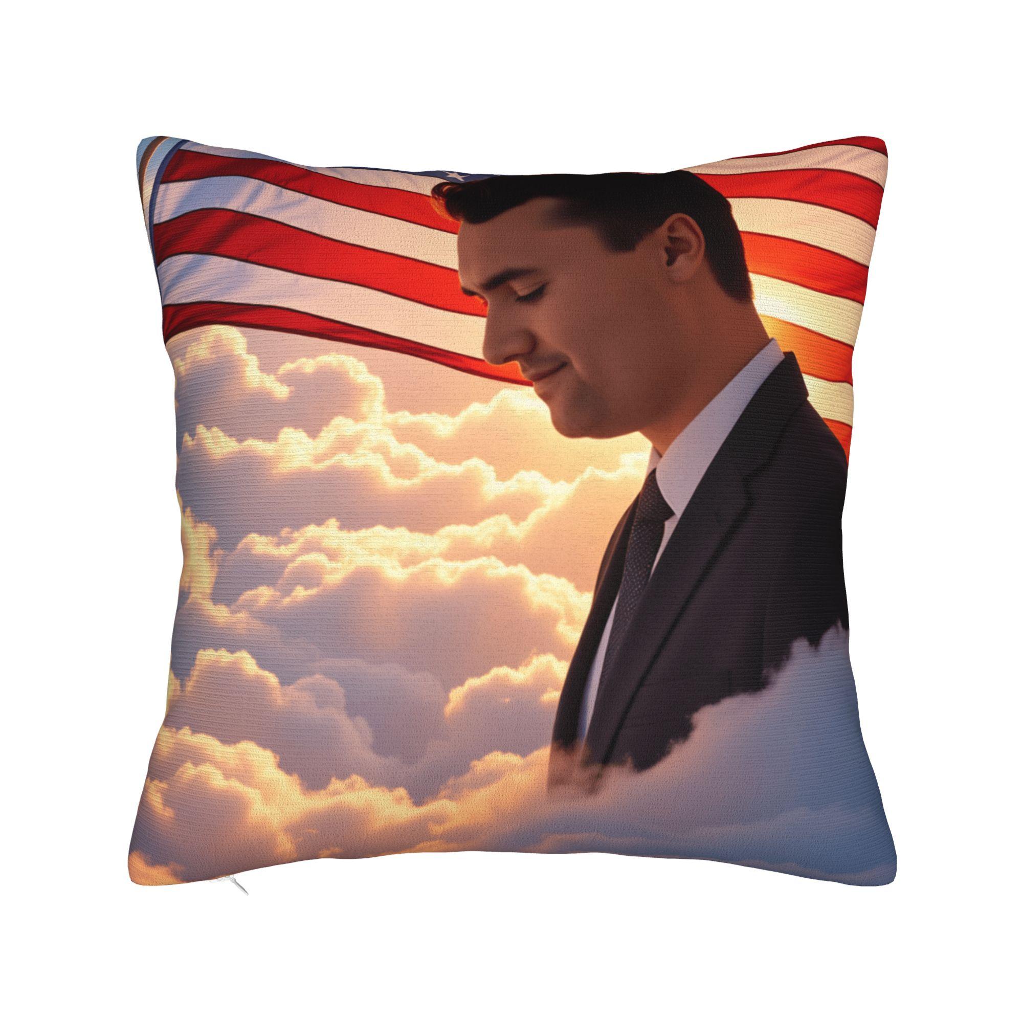 Чарлі Кірк Смерть Наволочки Вінтажна Наволочка Для Дивана Диванчика Спальні М яка Наволочка 40x40cm
Чарлі Кірк Смерть Наволочки Вінтажна Наволочка Для Дивана Диванчика Спальні М яка Наволочка 40x40cm