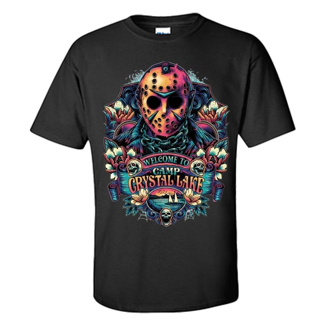 Friday the 13th T Shirt Jason Voorhees welcome to Camp Crystal Lake Tee S-XXXL S
Friday the 13th T Shirt Jason Voorhees welcome to Camp Crystal Lake Tee S-XXXL S