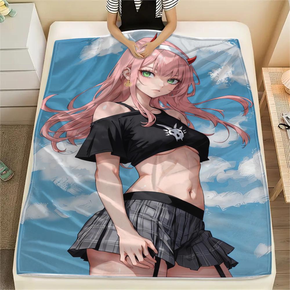 1Pc Darling In The Franxx Print Flannel Blanket, High quality Comfortable for All Seasons, Home Decor, Warmth and Comfort, Perfect for Christmas Gifts 80cm x 120cm
1Pc Darling In The Franxx Print Flannel Blanket, High quality Comfortable for All Seasons, Home Decor, Warmth and Comfort, Perfect for Christmas Gifts 80cm x 120cm