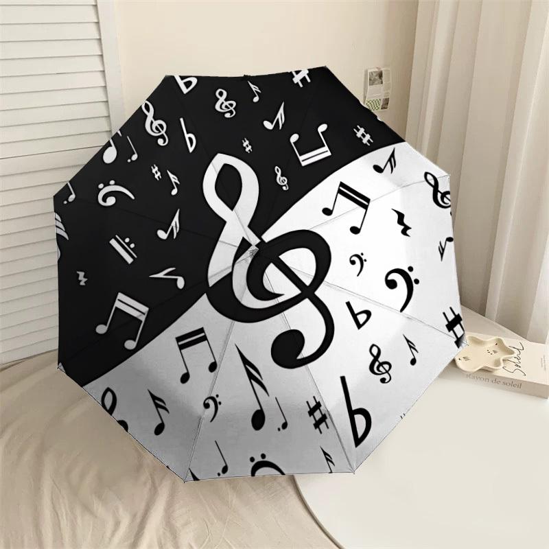 1PC music notes Umbrella-8-Rib Reinforced, Automatic Open, Lightweight & Durable, Cute Fashion Accessory for Outdoor-W176
1PC music notes Umbrella-8-Rib Reinforced, Automatic Open, Lightweight & Durable, Cute Fashion Accessory for Outdoor-W176