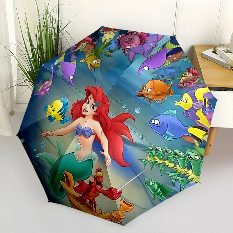 The Little Mermaid Themed Automatic Opening and Closing Umbrella, Brightly Colored 8-rib Portable Umbrella, Suitable for Men and Women, A Perfect Gift
The Little Mermaid Themed Automatic Opening and Closing Umbrella, Brightly Colored 8-rib Portable Umbrella, Suitable for Men and Women, A Perfect Gift