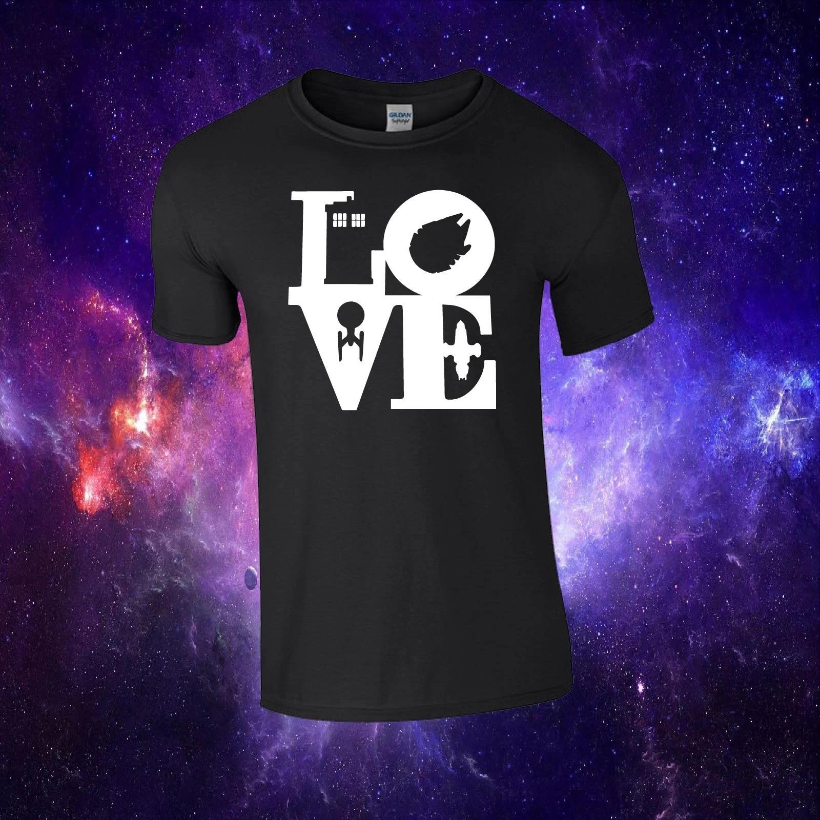 Love Dr Who Star Trek Star Wars Firefly Inspired Kids Unisex Top T-shirt 100
Love Dr Who Star Trek Star Wars Firefly Inspired Kids Unisex Top T-shirt 100