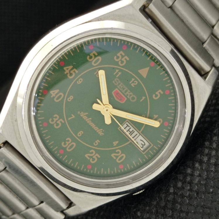 Б/У винтажные мужские часы SEIKO 5 AUTOMATIC 7009A из Японии, зеленые, 608g-a316339-2 SKU608g-a316339
Б/У винтажные мужские часы SEIKO 5 AUTOMATIC 7009A из Японии, зеленые, 608g-a316339-2 SKU608g-a316339