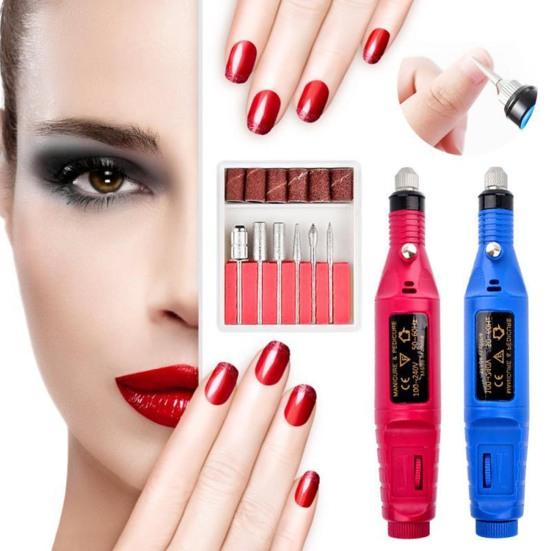 Nail Grinder High Rotation Speed Low Noise Lightweight Pen Shaped Electric Nail Art Manicure Polish Drill for Female
Nail Grinder High Rotation Speed Low Noise Lightweight Pen Shaped Electric Nail Art Manicure Polish Drill for Female