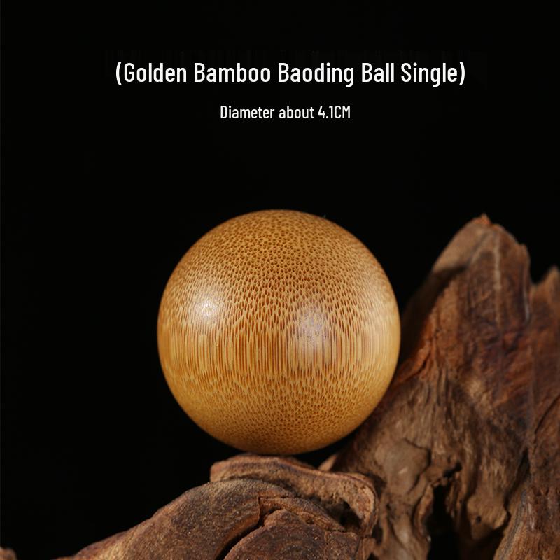 Golden Silk Bamboo Fitness Hand Ball - Solid Wood Collectible Plaything for Elderly
Golden Silk Bamboo Fitness Hand Ball - Solid Wood Collectible Plaything for Elderly