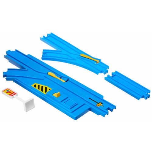 TAKARA TOMY Plarail automatic turnout rail (with 1 turnout rail (L) and 1 1/2 straight rail) R-19
TAKARA TOMY Plarail automatic turnout rail (with 1 turnout rail (L) and 1 1/2 straight rail) R-19