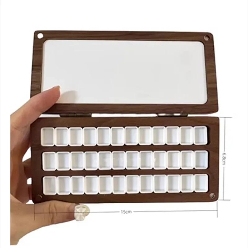 36grid Wooden Watercolor Paint Storage Empty Box Art Supplies Tool Student Outdoor Palette Watercolor Comic Paint SubpackageTool
36grid Wooden Watercolor Paint Storage Empty Box Art Supplies Tool Student Outdoor Palette Watercolor Comic Paint SubpackageTool