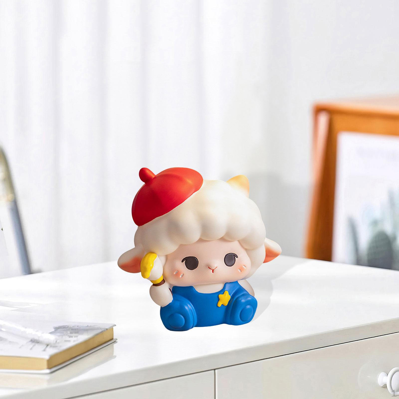 Sheep Piggy Bank Figurine Ornament Collection Decorative Container Cartoon Home Decor for Kids
Sheep Piggy Bank Figurine Ornament Collection Decorative Container Cartoon Home Decor for Kids