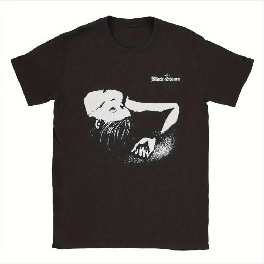 Summer TShirt Featuring A NANA Design Made of With A Loose Fit and Short Sleeves Perfect for Casual Wear S
Summer TShirt Featuring A NANA Design Made of With A Loose Fit and Short Sleeves Perfect for Casual Wear S