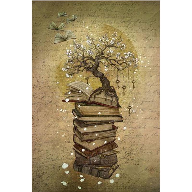 5D Diy Алмазная картина Дерево в книге Алмазная вышивка Крестом Домашний декор Подарки ручной работы
5D Diy Алмазная картина Дерево в книге Алмазная вышивка Крестом Домашний декор Подарки ручной работы