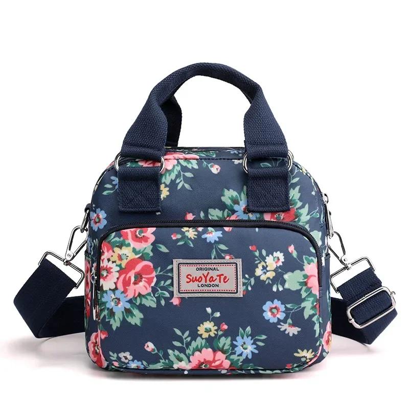 Women Crossbody Bag Portable Female Shoulder Bags Printed Flower Nylon Messenger Bags Multi-pocket Ladies Handbags Bolsa
Women Crossbody Bag Portable Female Shoulder Bags Printed Flower Nylon Messenger Bags Multi-pocket Ladies Handbags Bolsa