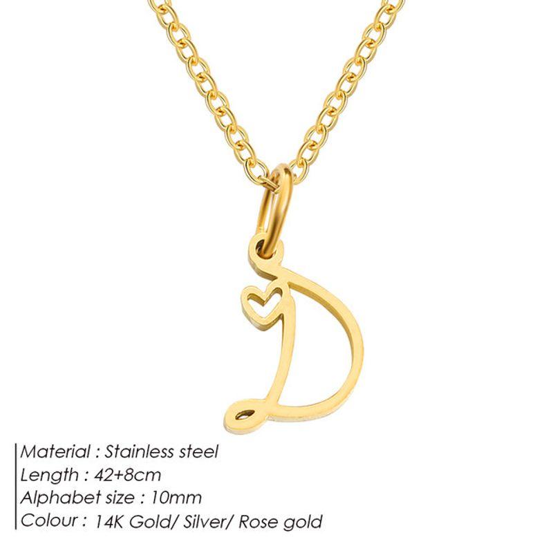 Titanium Steel Necklace Non-Fading Women s Letter Simplicity Niche Style Clavicle Chain Easiest for Match Fashion Ins Stainless Steel Snake Bone Chain D-14K Gold
Titanium Steel Necklace Non-Fading Women s Letter Simplicity Niche Style Clavicle Chain Easiest for Match Fashion Ins Stainless Steel Snake Bone Chain D-14K Gold