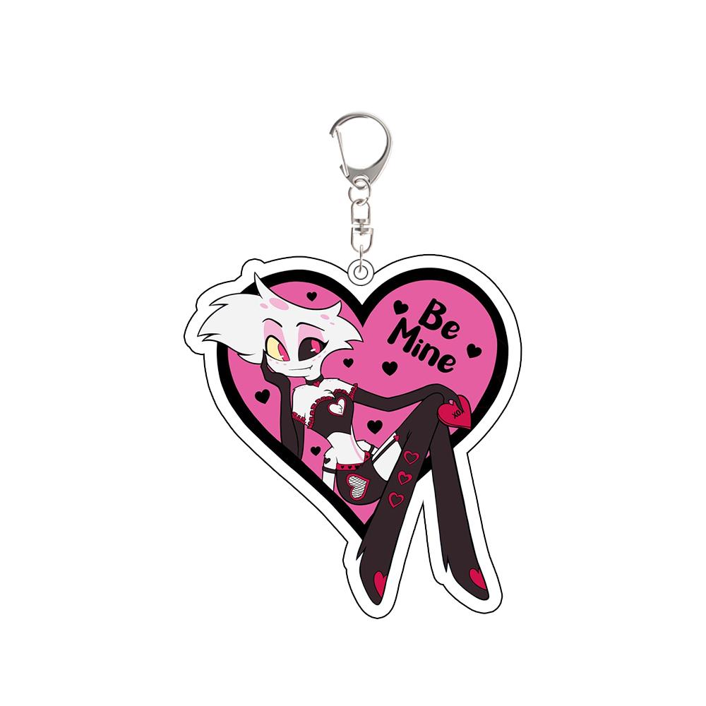 Anime Acrylic Keychain Vox Angel Dust Lucifer Morningstar Valentino Velvet Husk Peripheral Backpack Accessories Pendant Gift
Anime Acrylic Keychain Vox Angel Dust Lucifer Morningstar Valentino Velvet Husk Peripheral Backpack Accessories Pendant Gift