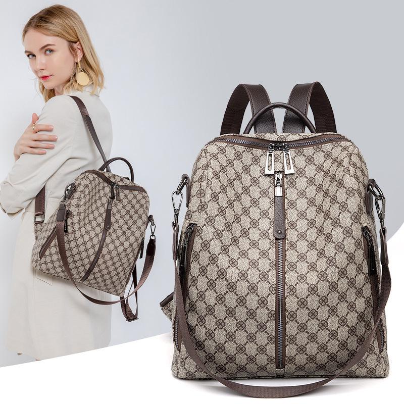 New European and American Retro Printed Large Capacity Anti Theft Backpack Easy To Wear Multi Purpose Travel Bag Mommy Backpack for Women
New European and American Retro Printed Large Capacity Anti Theft Backpack Easy To Wear Multi Purpose Travel Bag Mommy Backpack for Women