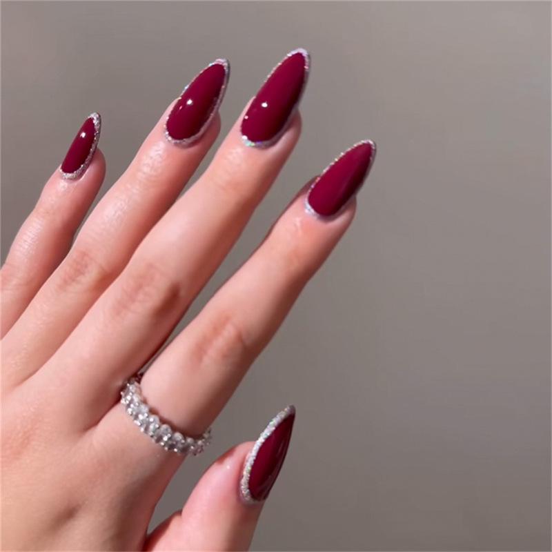 Hot-Selling Cherry Glitter Nail Tips: Trendy European & American Style, Removable Ins Nail Patches Phototherapy Gel Nail
Hot-Selling Cherry Glitter Nail Tips: Trendy European & American Style, Removable Ins Nail Patches Phototherapy Gel Nail