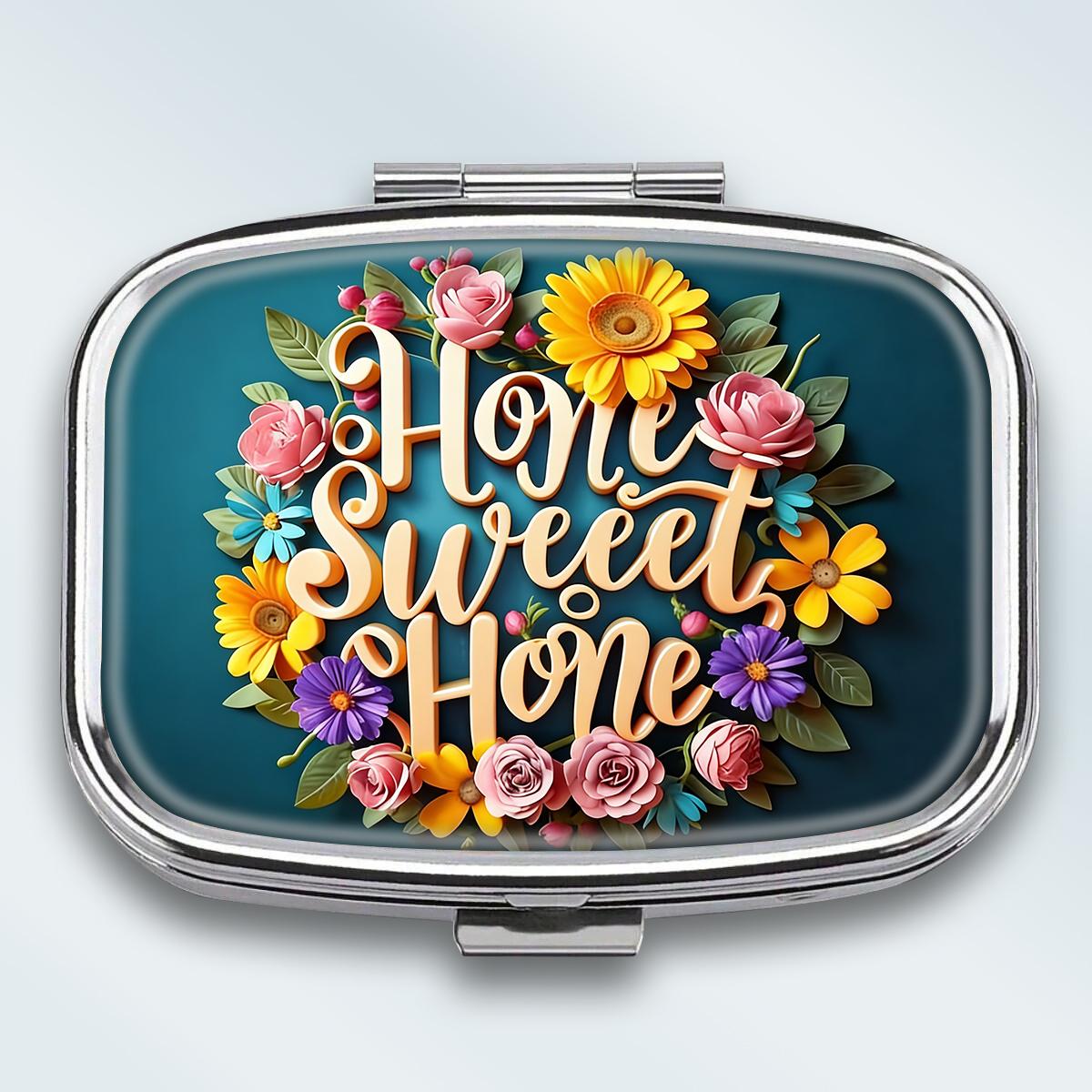 Portable Pill Box with 2 Compartments, Mini Metal Medicine Organizer Case, Cute Printed Pill Container for Vitamins, Pills, Jewelry, Travel, Daily Use
Portable Pill Box with 2 Compartments, Mini Metal Medicine Organizer Case, Cute Printed Pill Container for Vitamins, Pills, Jewelry, Travel, Daily Use