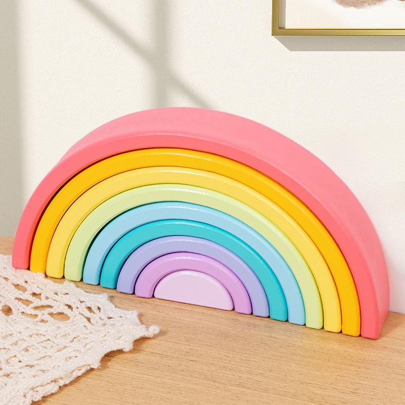 Children s Wooden Rainbow Stacking Blocks for Early Education and Color Recognition
Children s Wooden Rainbow Stacking Blocks for Early Education and Color Recognition