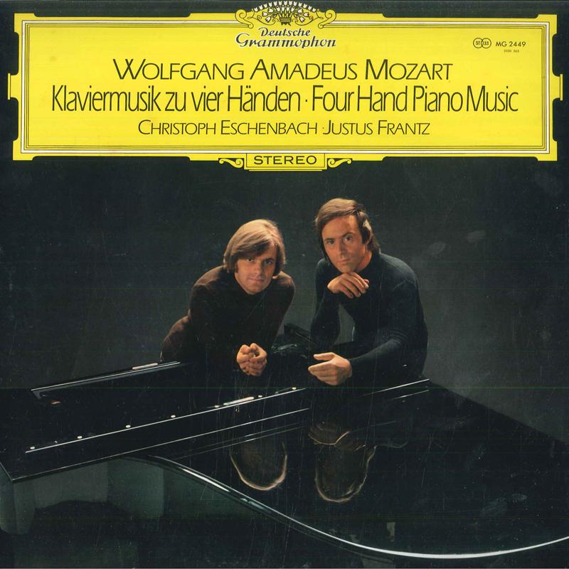 LP Record CHRISTOPH ESCHENBACH JUSTUS FRANTZ Mozart Four Hand Piano Music Vol. MG2449 DEUTSCHE GRAMM 1973 Japan Obi Classical Used
LP Record CHRISTOPH ESCHENBACH JUSTUS FRANTZ Mozart Four Hand Piano Music Vol. MG2449 DEUTSCHE GRAMM 1973 Japan Obi Classical Used