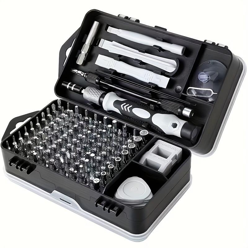 115 in One Screwdriver Set Tool, Mobile Phone Repair and Disassembly Tool, Household Multifunctional Manual Screwdriver Set 115 in one a чёрный
115 in One Screwdriver Set Tool, Mobile Phone Repair and Disassembly Tool, Household Multifunctional Manual Screwdriver Set 115 in one a чёрный