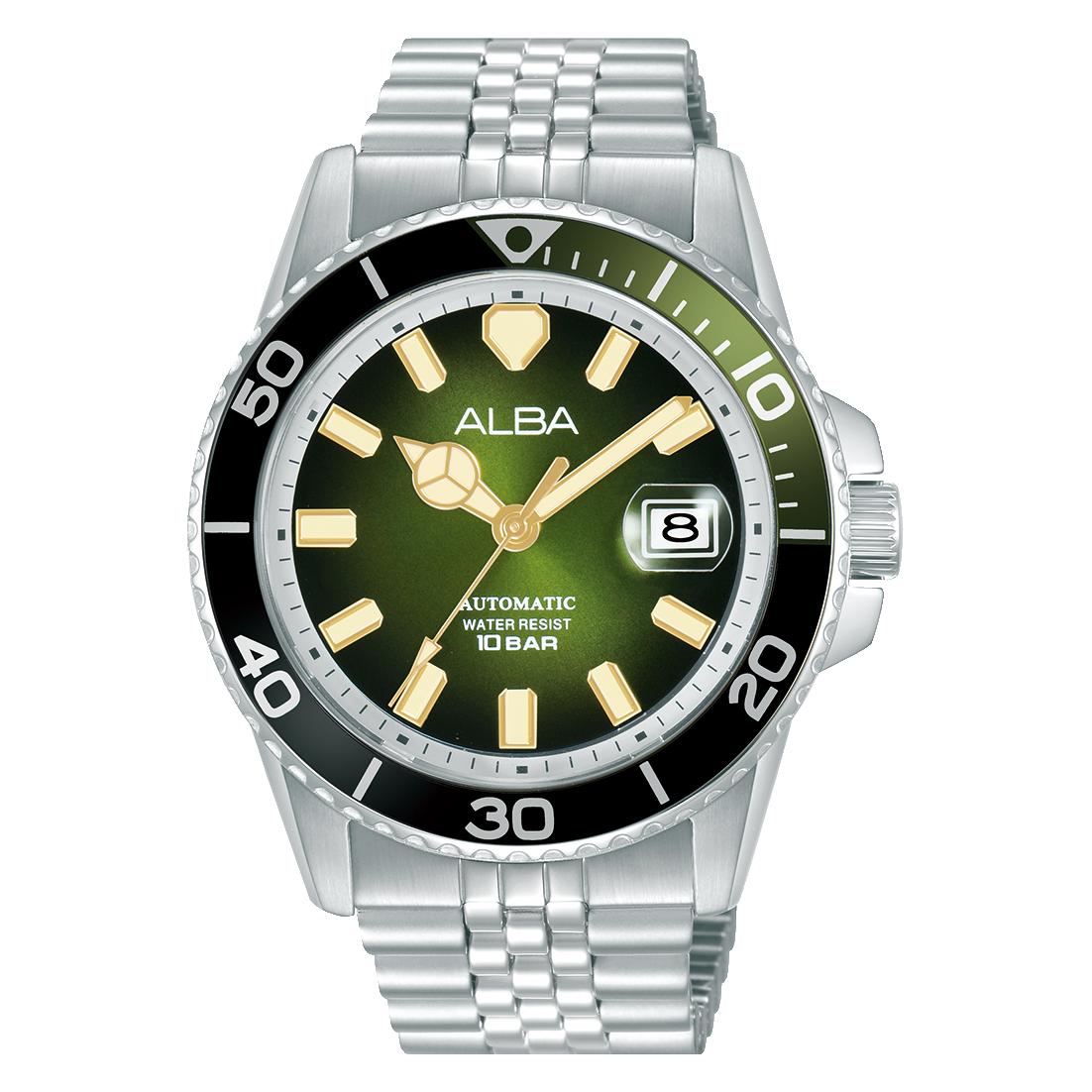 АЛЬБА (От Seiko) Автоматические мужские часы из нержавеющей стали с циферблатом цвета хаки AU4047X1
АЛЬБА (От Seiko) Автоматические мужские часы из нержавеющей стали с циферблатом цвета хаки AU4047X1