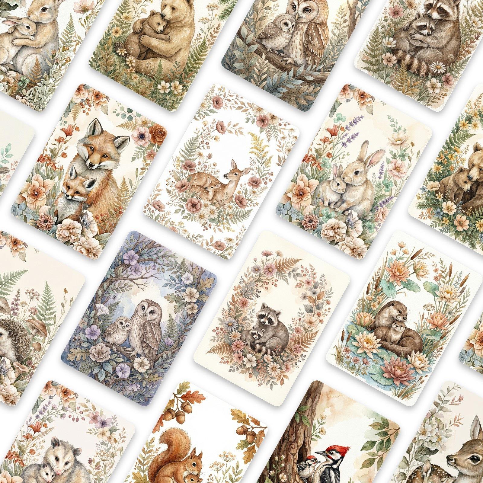 18 Forest-Themed Mother S Day Cards Mori Parent-Child Animals Watercolor Wind Literary Illustration Cards RXHB0507
18 Forest-Themed Mother S Day Cards Mori Parent-Child Animals Watercolor Wind Literary Illustration Cards RXHB0507