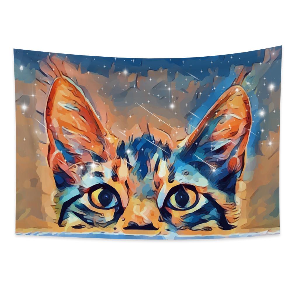 Fantasy Cat Colorful Aesthetic Tapestry Wall Hanging Bohemia Wall Decoration Beach Towel Yoga Blanket Room Home Decoration
Fantasy Cat Colorful Aesthetic Tapestry Wall Hanging Bohemia Wall Decoration Beach Towel Yoga Blanket Room Home Decoration