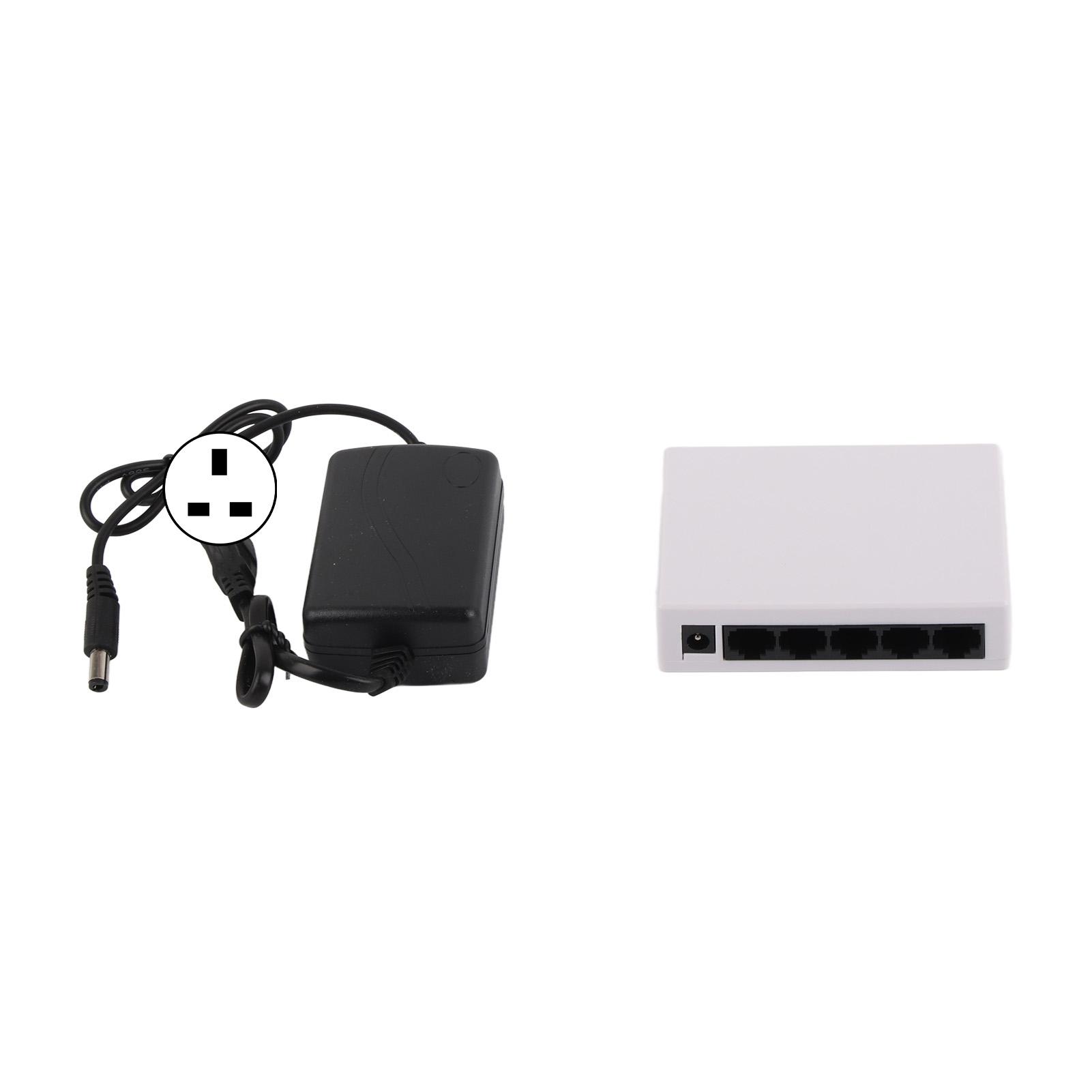 5-портовый коммутатор Ethernet 10100 Мбит/с Plug and Play, неуправляемый коммутатор домашней сети, концентратор Ethernet для офиса
5-портовый коммутатор Ethernet 10100 Мбит/с Plug and Play, неуправляемый коммутатор домашней сети, концентратор Ethernet для офиса