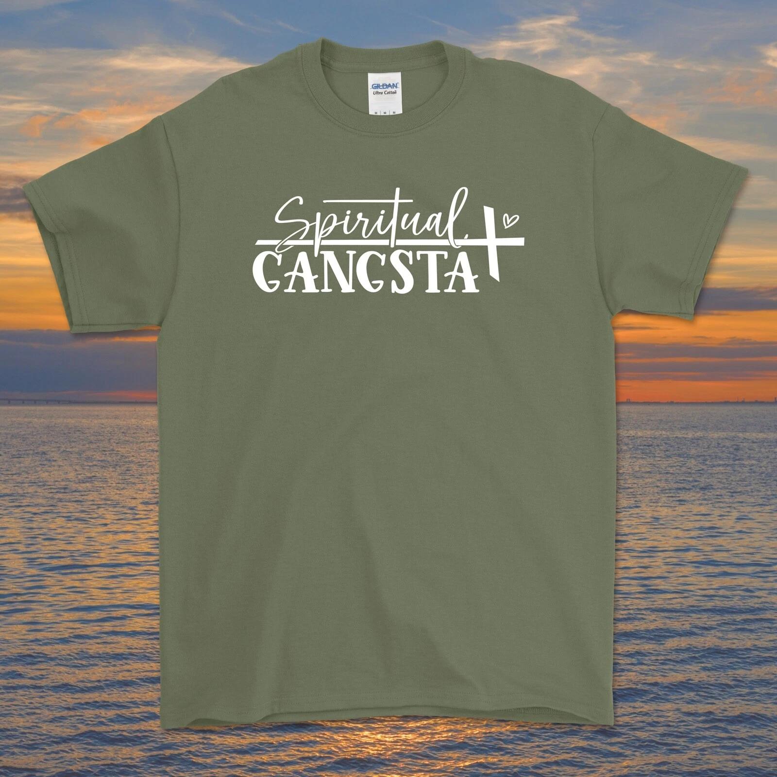 Spiritual Gangsta graphic tee shirt | Christian Bible God Psalm Gospel Proverbs S
Spiritual Gangsta graphic tee shirt | Christian Bible God Psalm Gospel Proverbs S