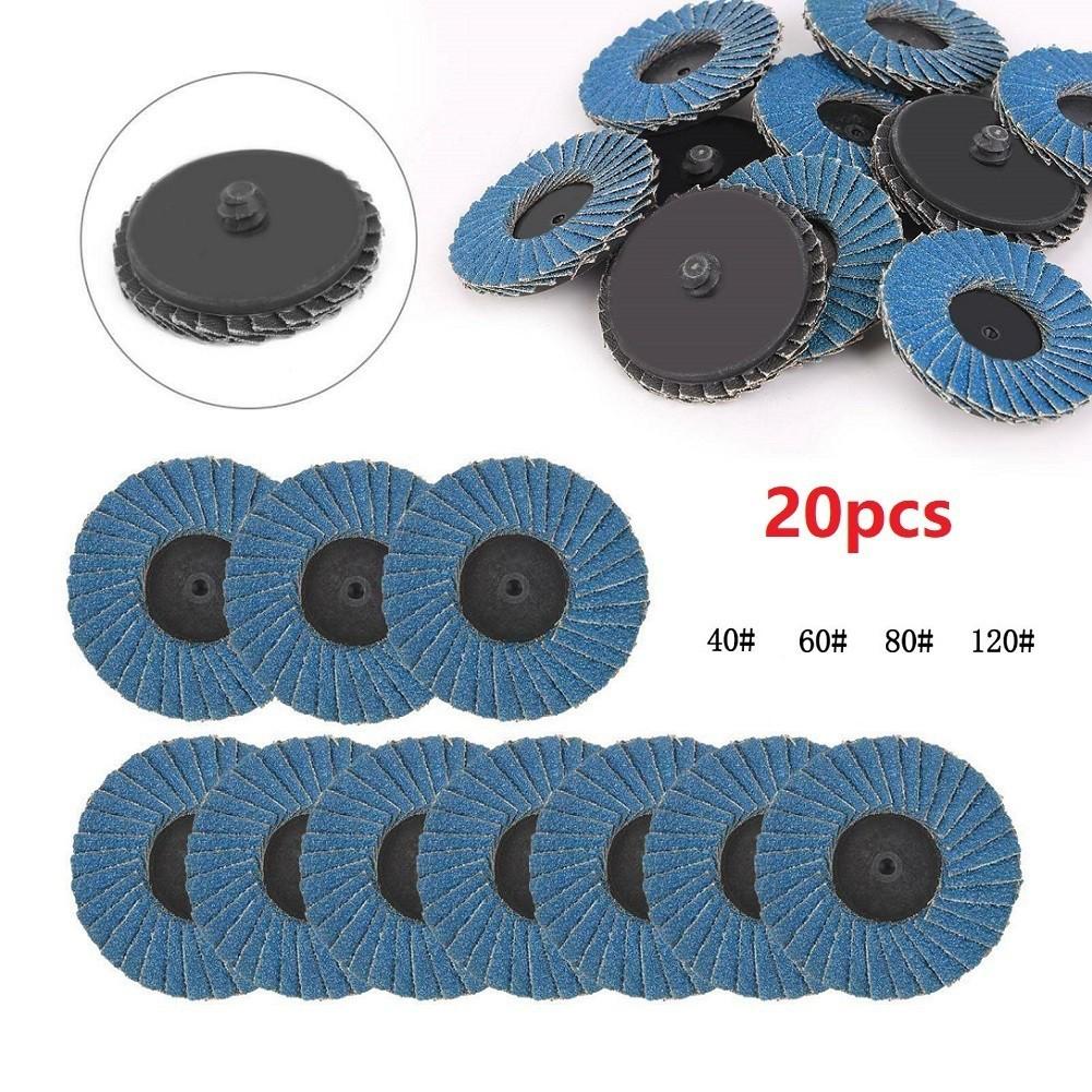 20pcs 2 50mm Flat Flap Disc Roll Lock Sanding Grinding Wheels 40 60 80 120 Grit 80 Grit/20pcs
20pcs 2 50mm Flat Flap Disc Roll Lock Sanding Grinding Wheels 40 60 80 120 Grit 80 Grit/20pcs