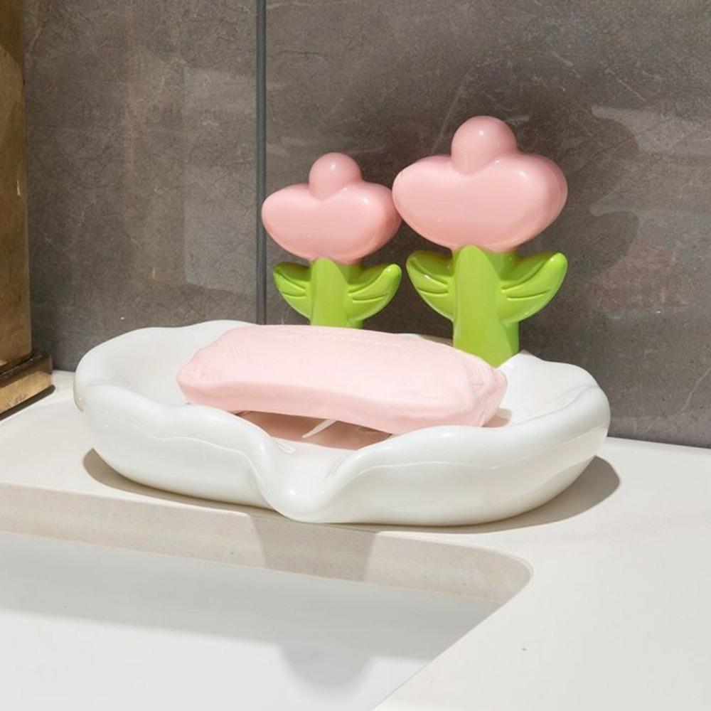 1 шт., креативная мыльница с цветочным принтом, сливная Нескользящая мыльница, аксессуары для ванной комнаты, морской белый держатель для мыла для домашней ванны белый
1 шт., креативная мыльница с цветочным принтом, сливная Нескользящая мыльница, аксессуары для ванной комнаты, морской белый держатель для мыла для домашней ванны белый